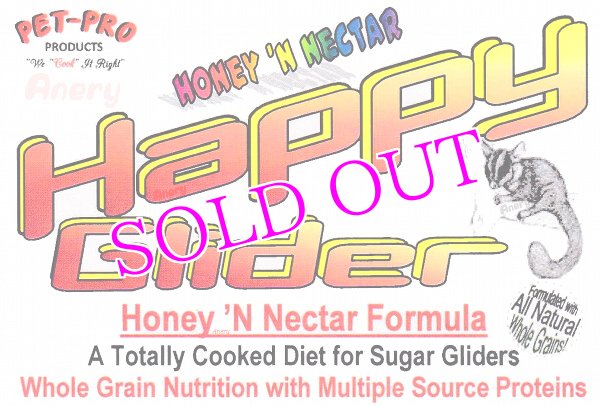 画像1: Pet-Pro　HappyGlider Honey `N Nectar　〈フクロモモンガフード〉　ハッピーグライダー・ハニー＆ネクター (1)