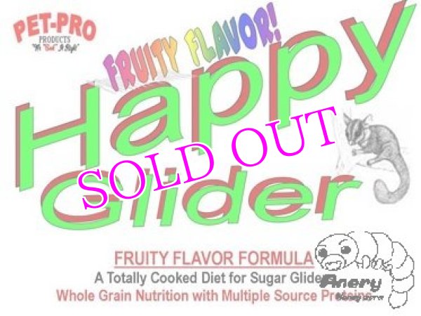 画像1: Pet-Pro　HappyGlider　Fruity Flavor〈フクロモモンガフード〉好反応　みずみずしい果物のいい香り　ハッピーグライダー・フルーティーフレーバー　 (1)