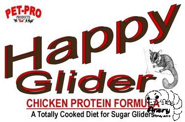 Pet-Pro　happyGlider　Chicken/Breeder〈フクロモモンガフード〉鶏をメインに使った高たんぱく専用フード　ハッピーグライダー・チキンブリーダー